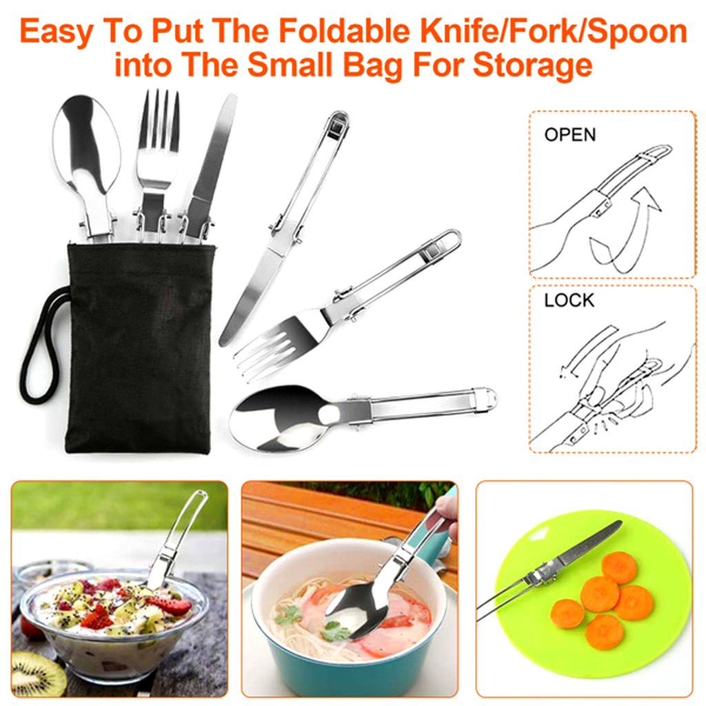16-Piece Camp Cookware Set