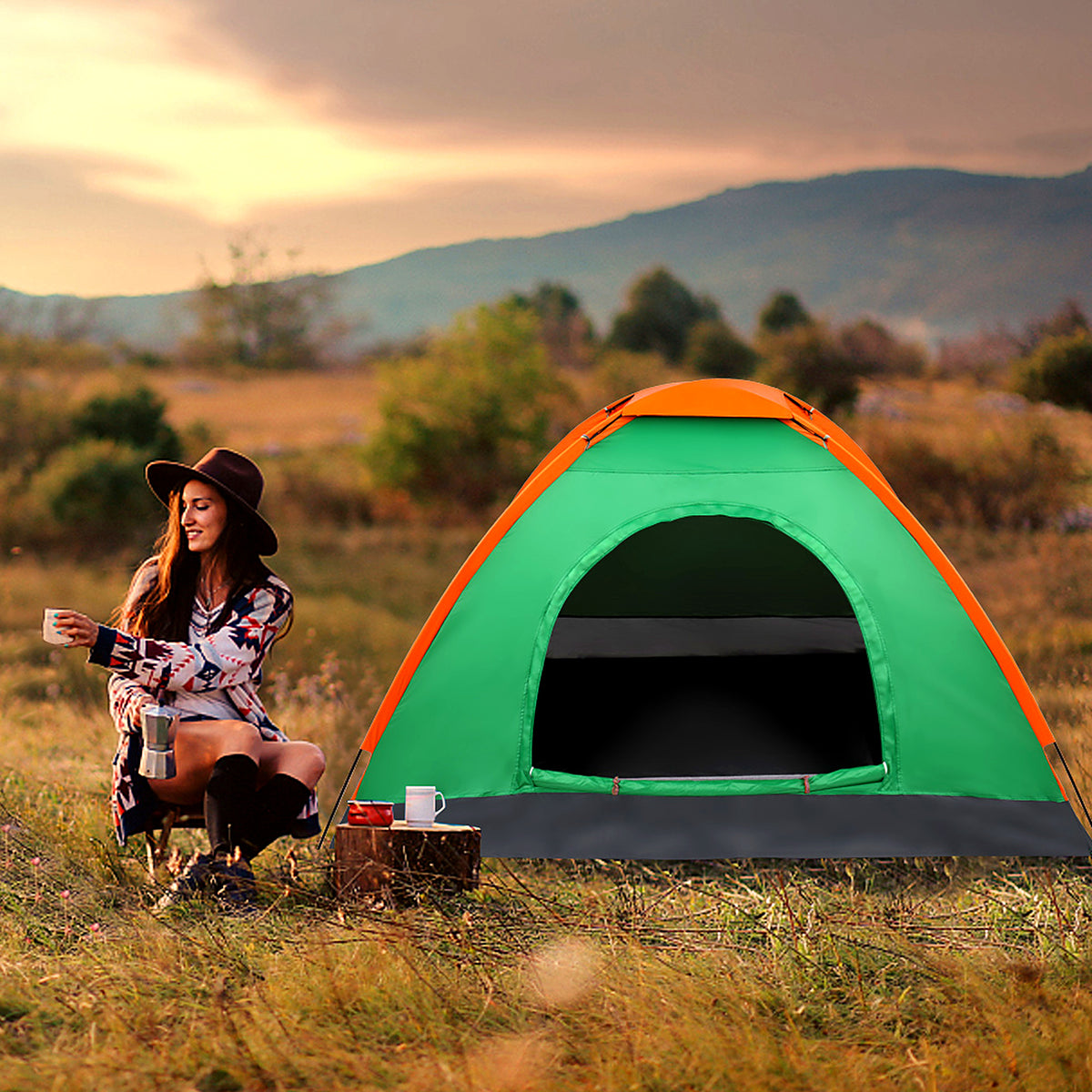 Trail Dome Tent – 1-2 Person, Double Door