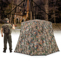 360 Degree See-Through Ground Hunting Blind