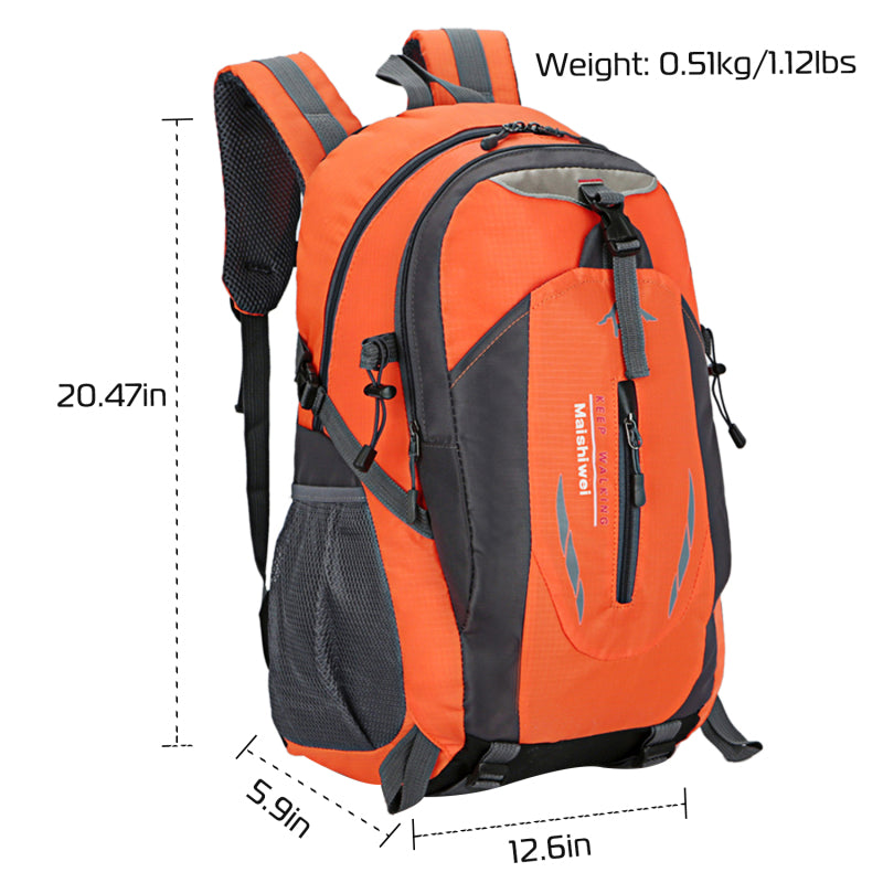 Trail Daypack – 36L Water-Resistant Hiking Backpack