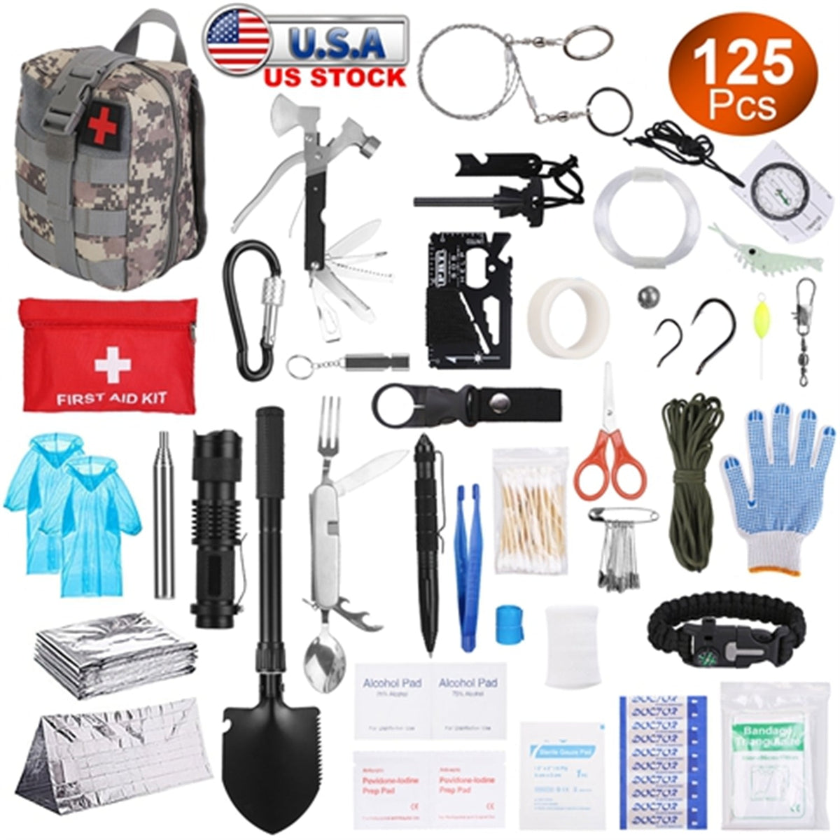 Deer Camp Bundle – Ground Blind, Survival Kit & Daypack